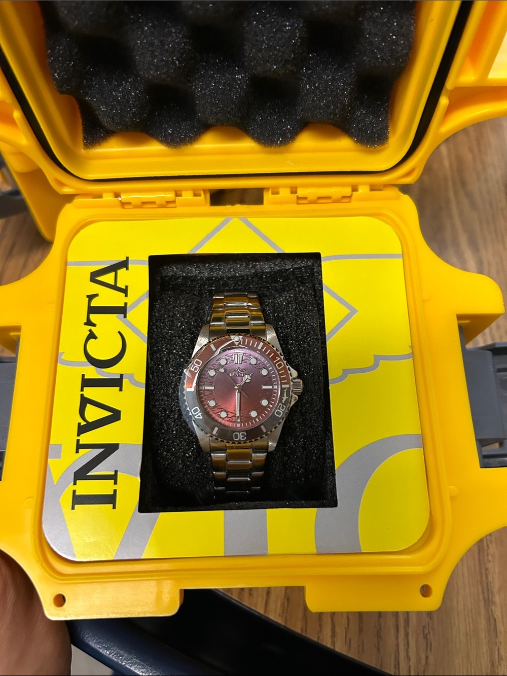 Invicta Pro Diver Unisex Stainless Steel Watch with ombré